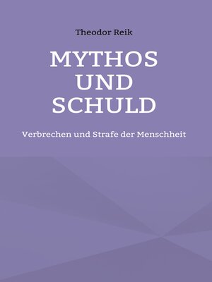cover image of Mythos und Schuld